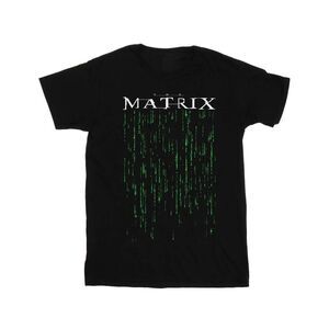 The Matrix Mens Green Code T-Shirt / Black
